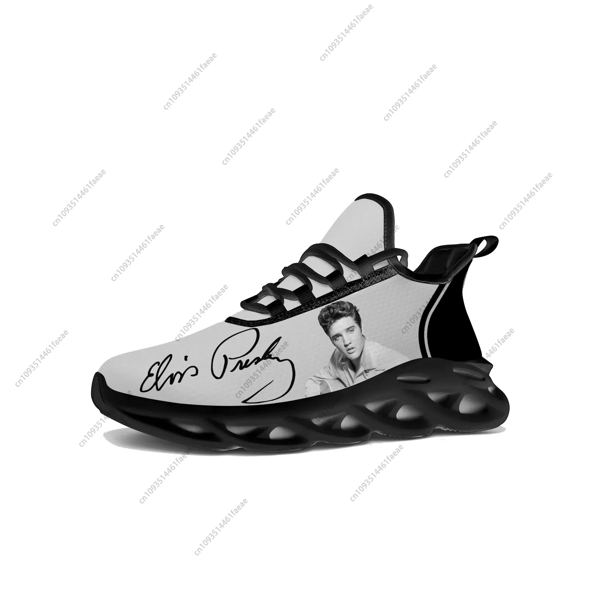 Elvis King Hillbilly Cat Flats Sneakers Mens Womens Aaron Sports Running Sneaker Lace Up Mesh Footwear Tailor-made Shoe Presley 4