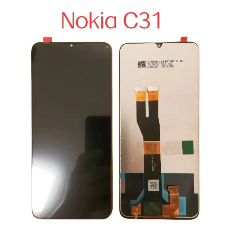

For Nokia C31 TA-1499, TA-1497, TA-1493 Lcd Display Touch Screen Digitizer