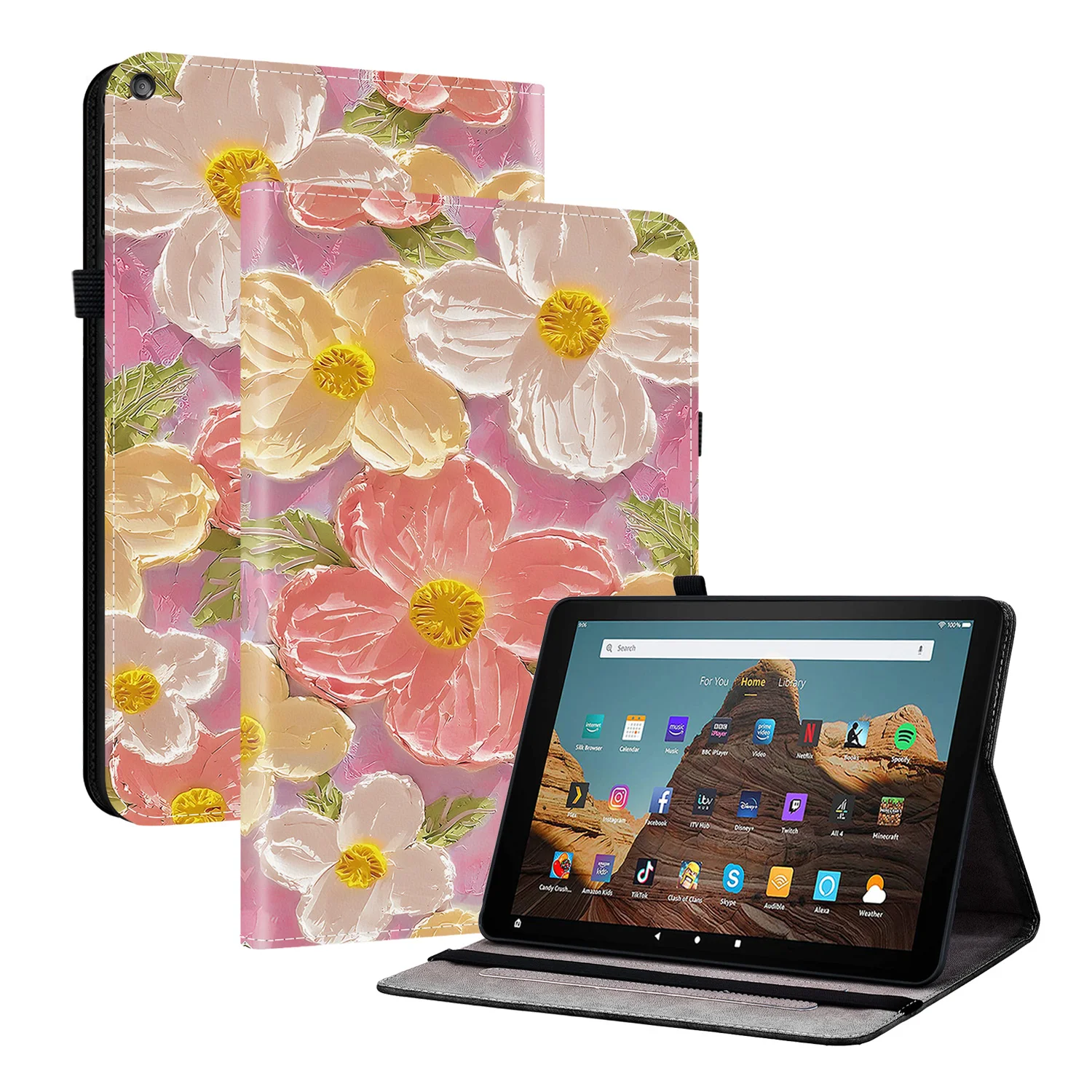 Elegant Leather Tablet Cover - Premium Quality and Durable Design