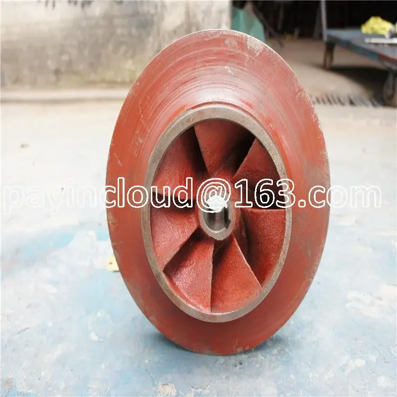 High Quality Customized Rust-proof Cast Iron Water Pump Parts Impeller