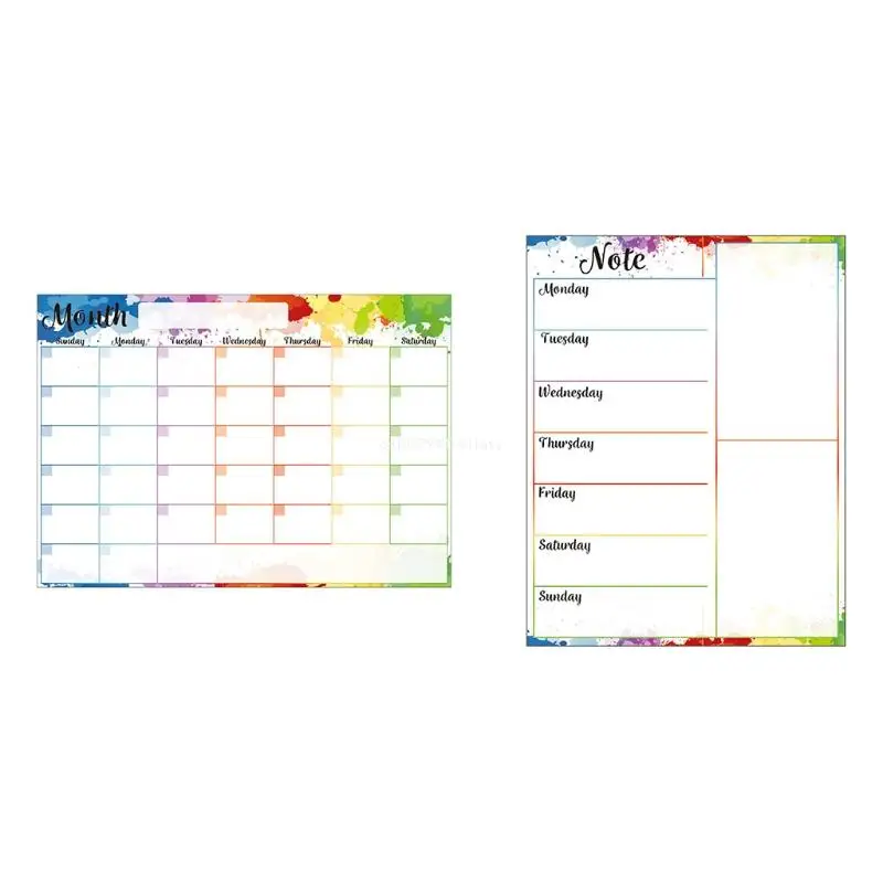 

Soft Magnetic Monthly/Weekly Schedule Whiteboard Sheet Board Calendar Memo Board Dropship