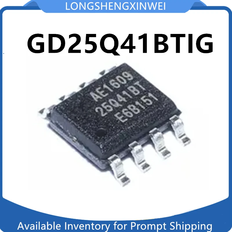 

1 шт. GD25Q41BTIG 25Q41BT упаковка SOP-8 чип флэш-памяти, оригинальный запас