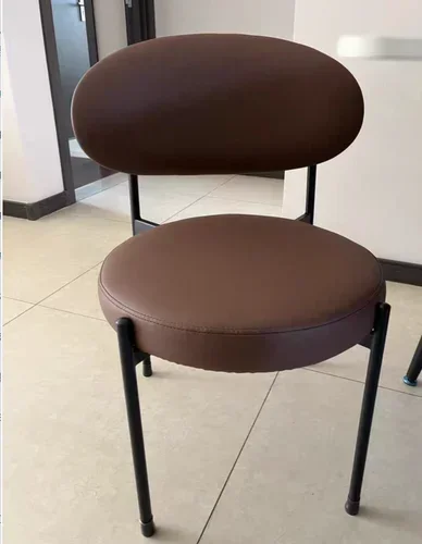 Set of 2 Dining Chairs Upholstered Nordic Metal Living Dining Chairs Luxury European Cadeiras De Jantar Home Furniture