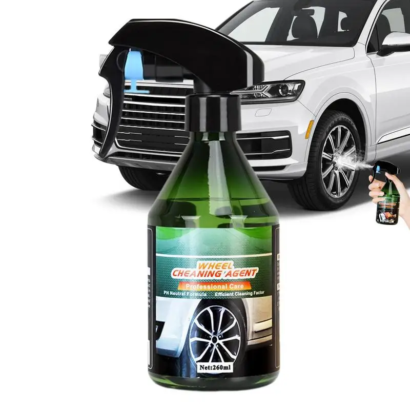 

Wheel Cleaner Brake Dust Remover Portable Car Maintenance Cleaning Care Cleaning Spray Tire Shine Rim Cleaning For Cars SUVs