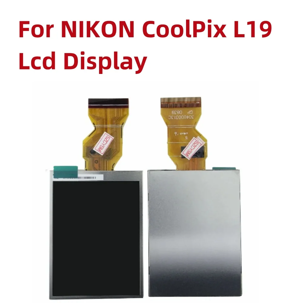 

Alideao-Новый ЖК-дисплей для NIKON CoolPix L19 запасная часть для цифровой камеры с подсветкой, новинка 100% оригинал