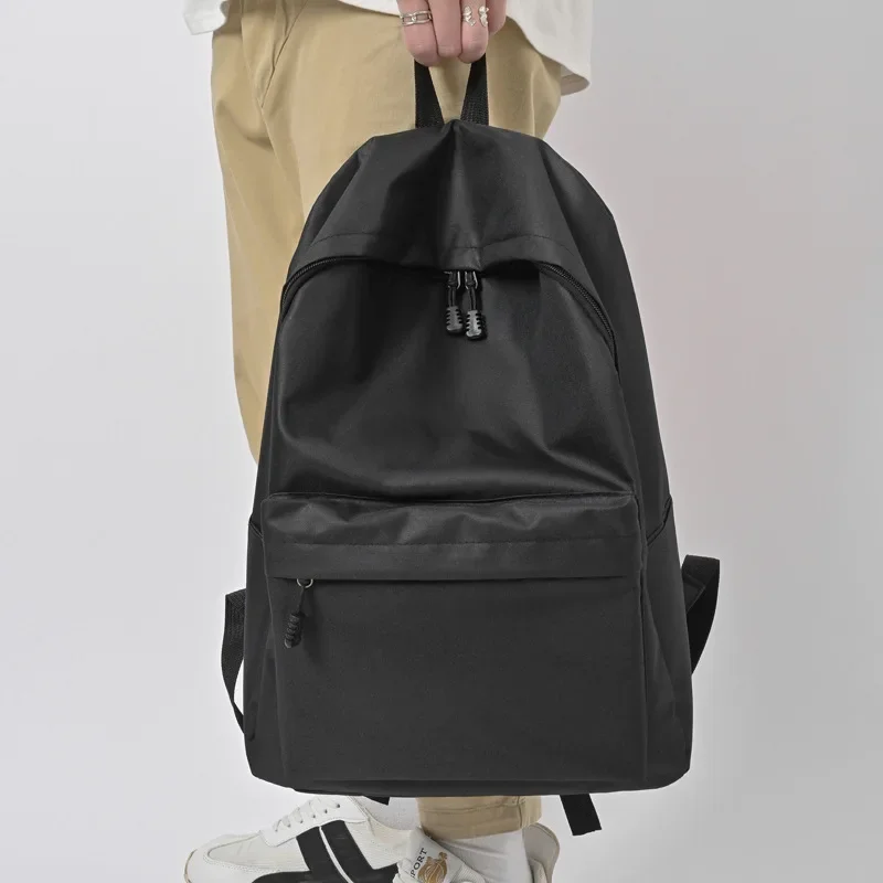 Large-capacity schoolbag female Korean junior high school students campus fashion backpack 3