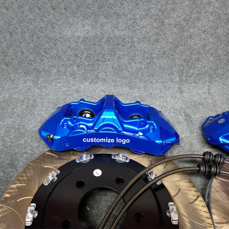 BMW F11/f10/f20用ブレーキシステムアップグレード,ブルー,6つの