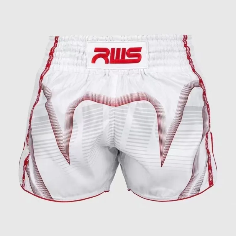 MMA Comprehensive Ultimate Fighting Boxing Martial Arts Embroidered Champ Men's Training Combat Muay Thai Sports Shorts