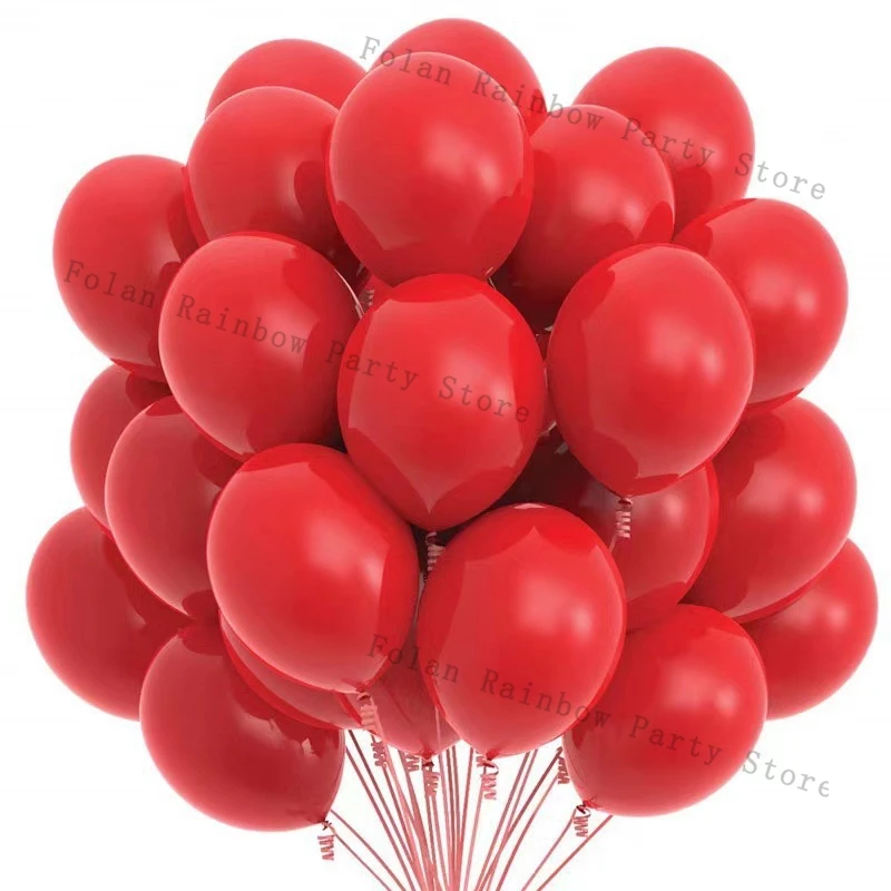 20/50pcs 10inch Matte Latex Balloon White Pink Blue Helium Ball Wedding Adult Kids Birthday Party Decorations Baby Shower Globos