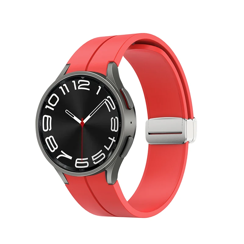 Magnetic Buckle Silicone Watch Strap