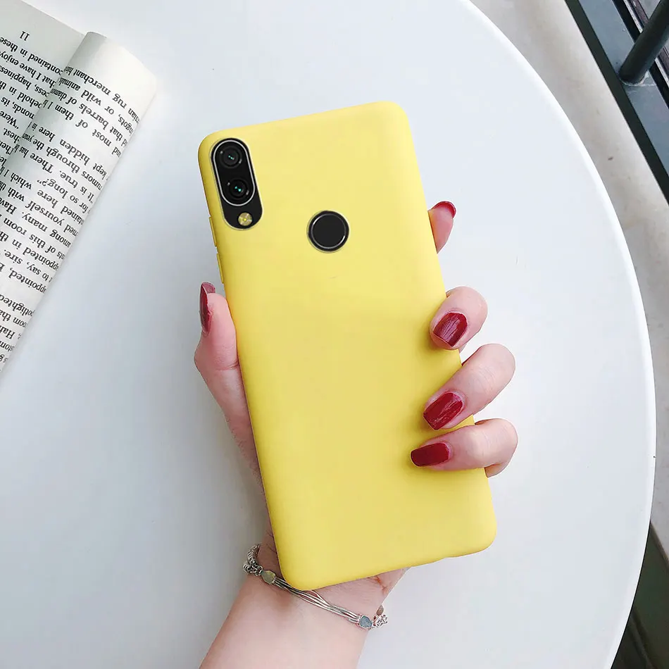 Matte Finish TPU Silicone Protective Case - Durable & Stylish Phone Cover