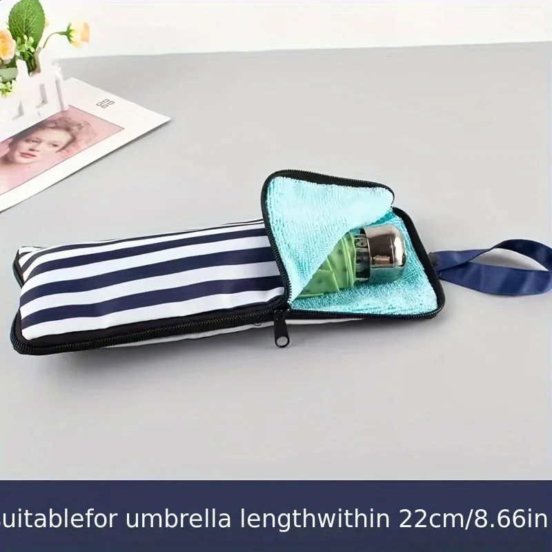 Car folding umbrella cover waterproof case outdoor bag small storage holder home accessories water absorbent towel cloth inside