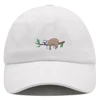 Sloth Baseball Cap  Embroidered  Animal Association Dad Hat  Cartoon Cute  Woman Summer Cotton Sun Hat Man Trucker Hats 3