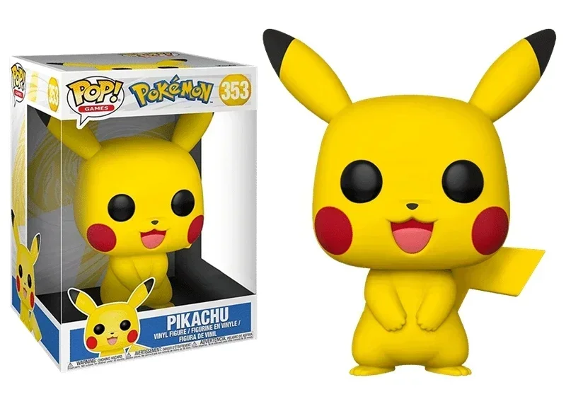 thumbnail image 1 of Funko Pop Pikachu 353# Bulbasaur 453# Charmander 455# SQUIRTLE 504# Figuras Juguetes Muñecas de vinilo Modelos de colección para niños Regalo, 1 of 5