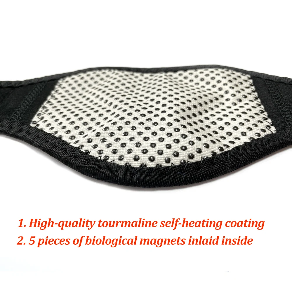 Tourmaline Neck Brace Self-heating Neck Wrap Band Health Care Cervical Spondylosis Pain Relief Magnetic Therapy Neck Pad 4