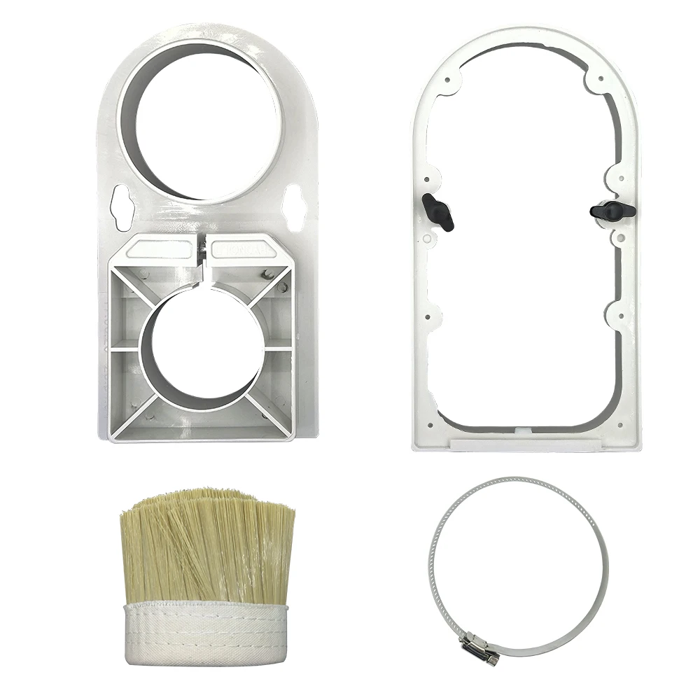 Spindle Shoe Dust Collector Dust Cover Brush for CNC Spindle Motor Milling Machine Router 70mm 75mm 80mm 85mm 90mm 100mm Diameter spindle motor