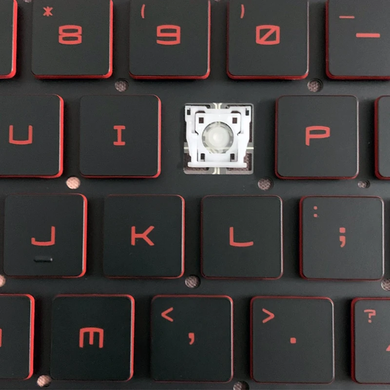 Keycap de Substituição para Teclado Portátil Dobradiça de Teclas Msi Katana Gf66 Gf76 11sc 11uc 11ud 11ug 11ug 11ug 12ud 12ug 12ug Keycap e Clipes