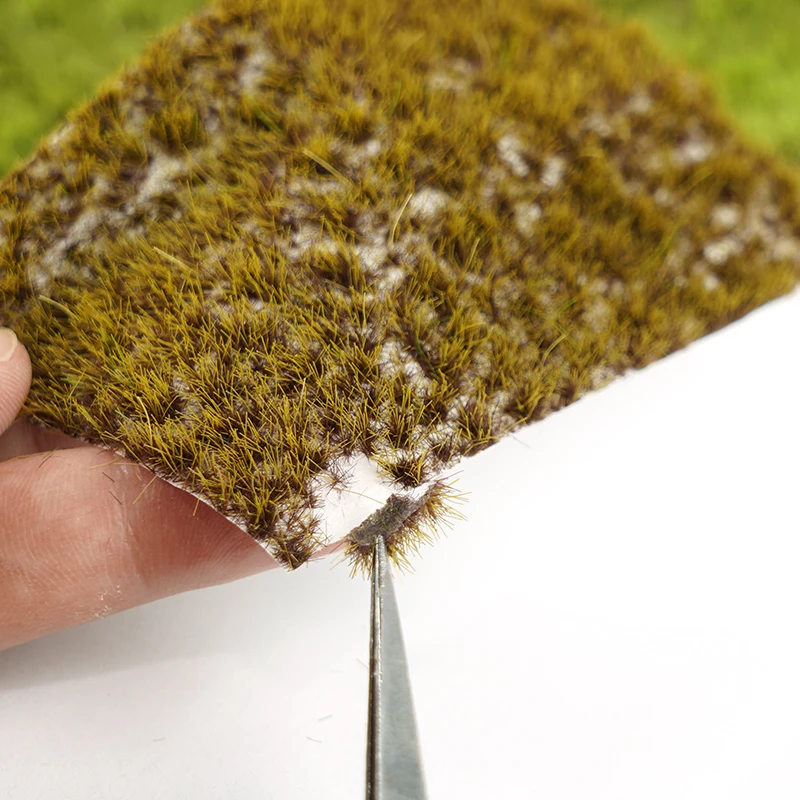 5MM Gras Modell Simulation Fehlland Gras Cluster Unregelmäßige Vegetation Materialien Diy Szene Layout Pflanzen Diorama Kits – Detail 1