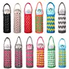 Portable Thermos Cup Sleeve with Handle 400-600ml Crochet Water Bottle Cover Case Knitting Water Bottles Holder Bag Cover Pouch
