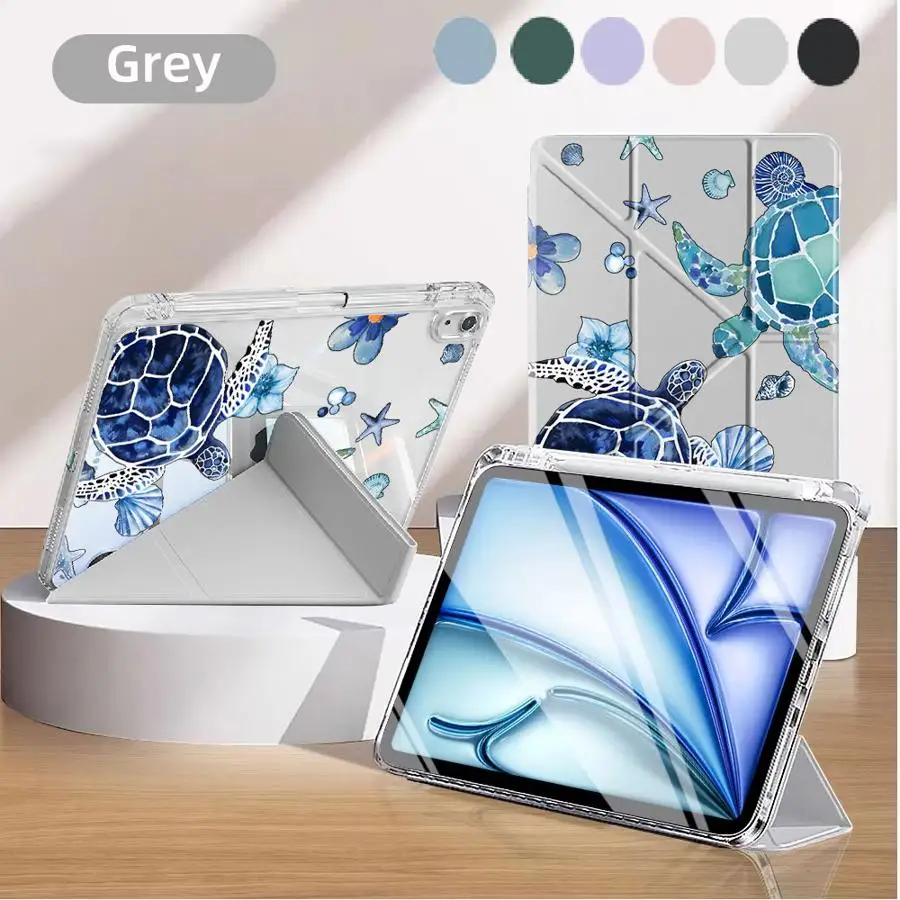Marine Turtles Y-Fold Tablet Holder Cover Case