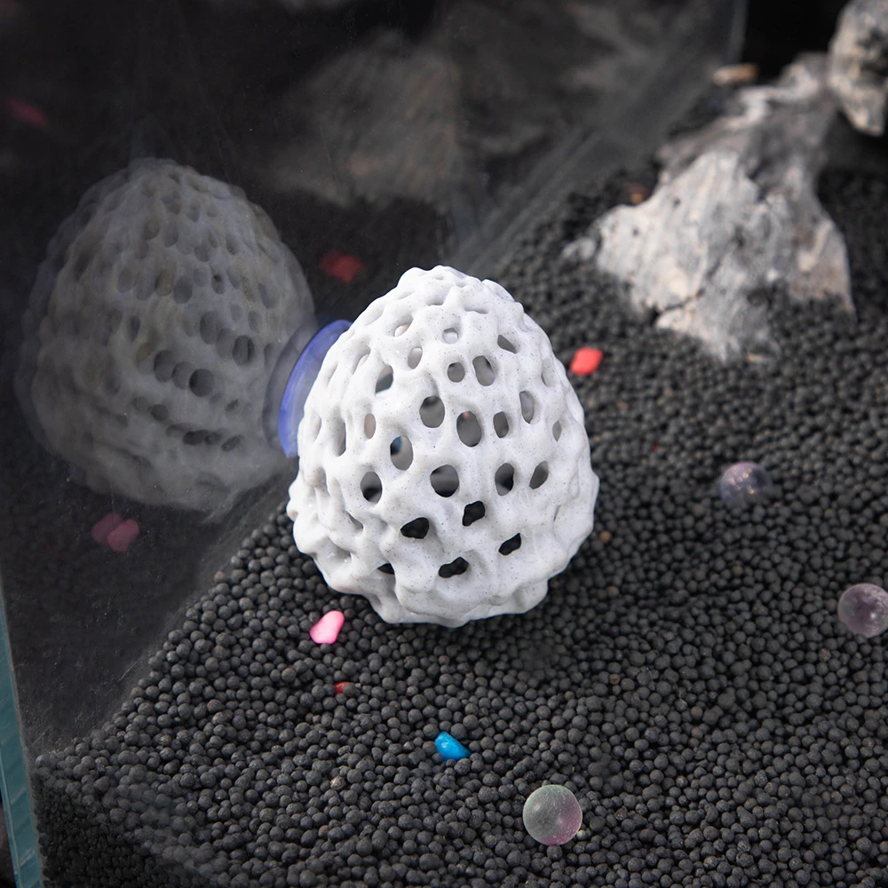 Simulated porous coral stone Aquarium Hides Shelter House Small Fish Tank Decoration Aquaculture Shrimp Cave Pet Supplies 1PC