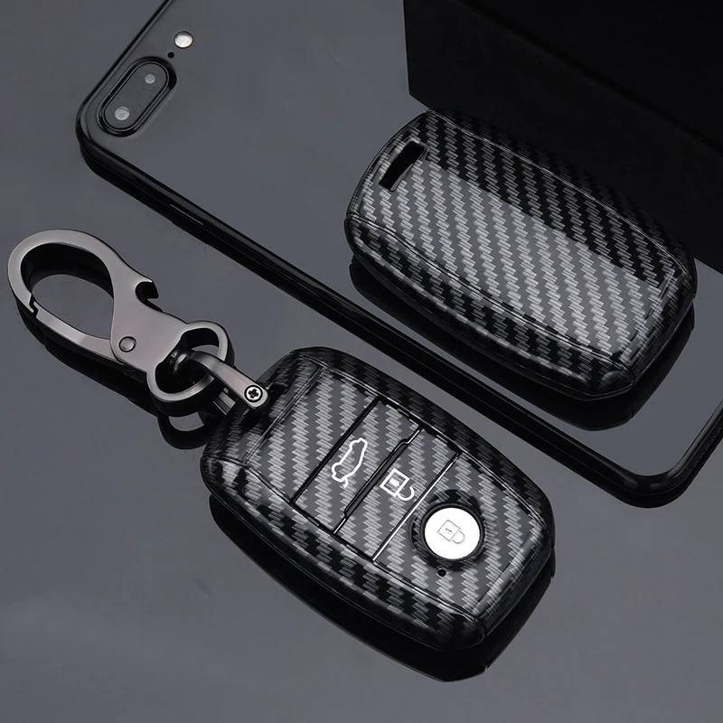 Car Remote Key Case Cover Shell For KIA Rio Rio5 Sportage Ceed Cerato K3 KX3 K4 K5 Sorento Optima Picanto | Автомобили и