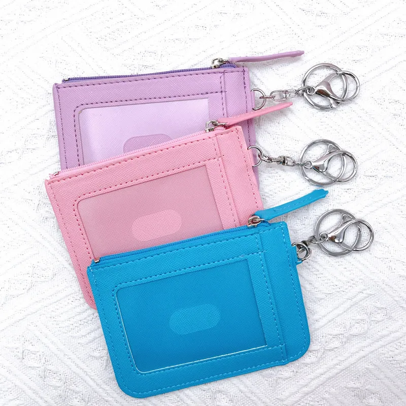 Sanrio Bag Kuromi My Melody Cinnamoroll Anime Pu Card Holder Kawaii Children Toys Coin Purse Girls Cute Wallet Women Bags Gifts