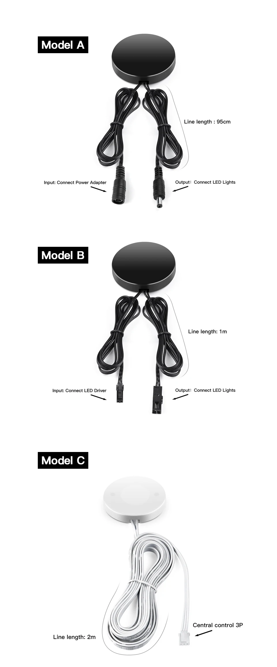 Description Picture 4 of itemHand Sweep Dimmer Sensor Penetrating Switch 12V-24V Wood Panel Touch Switch LED Dimmable Touch Sensing Hidden Switches for Light