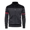 High Quality Men's Zipper Knitted Sweater Autumn Winter New Arrival European Size Casual Wear Comfortable Soft Fabric Coat