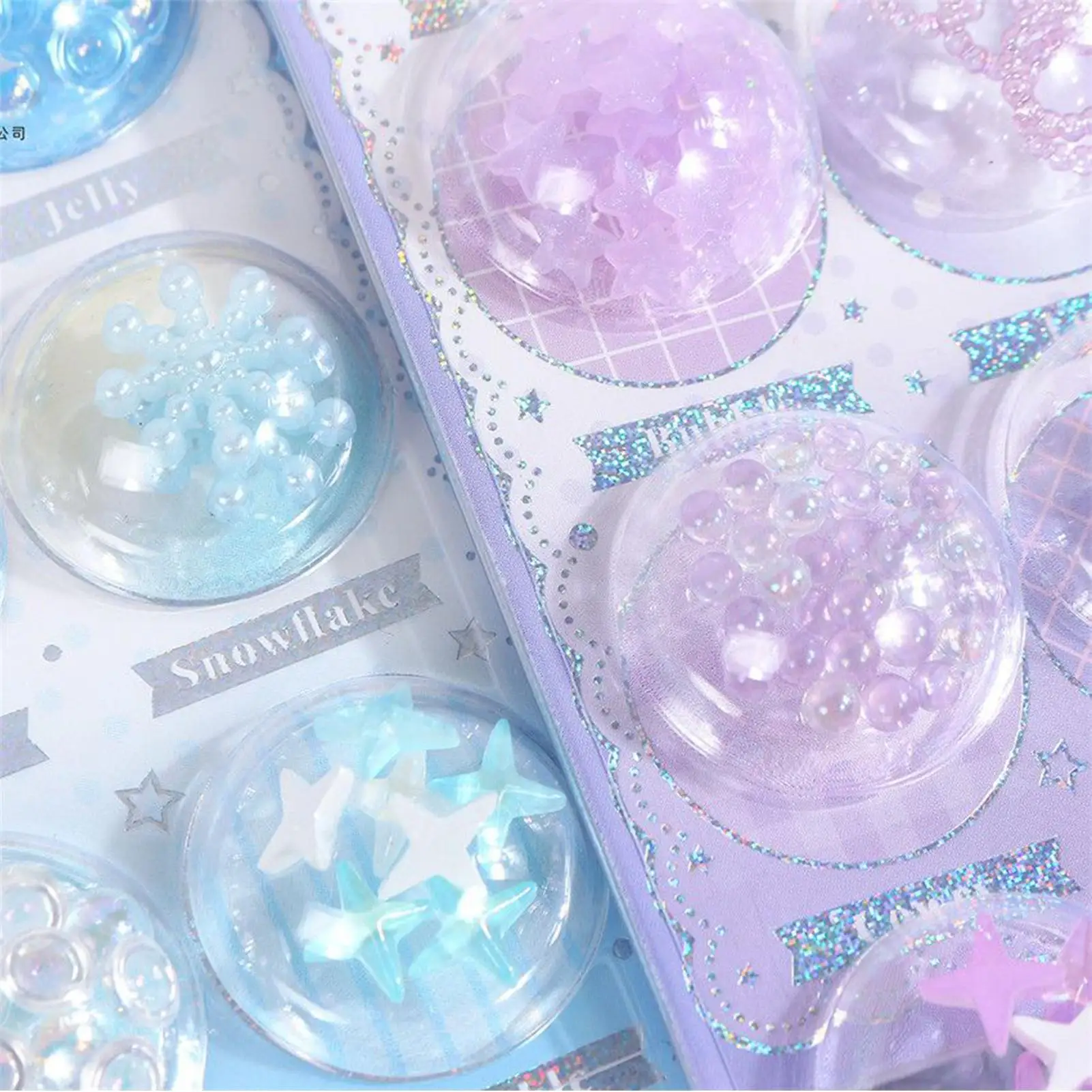 1PC 3D 캡슐 접착제 릴리프 카와이 스티커 DIY 일기 휴대 전화 카메라 장식 귀여운 스티커 편지지 학교 스티커