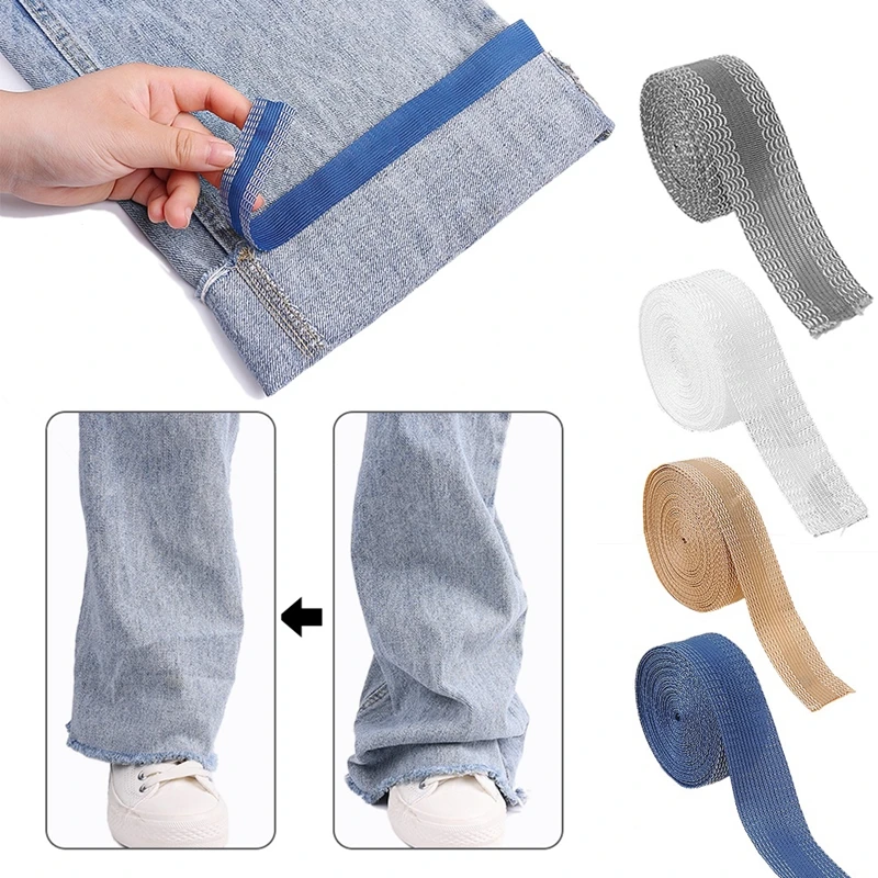 Pants Edge Shorten SelfAdhesive Tape for Trousers Legs Edge Shortening