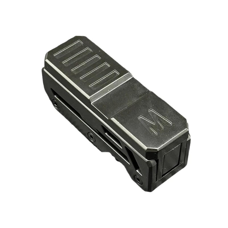 M EDC Push pull slider Fidget Decompression Push Card Metal Magnetic Stress Relief Multi playability Portable Fingertip Toy Gift