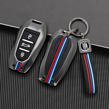 New Car Flip Key Case Cover Shell per Peugeot 208 3008 308 508 408 2008 307 4008 per Citroen C4 C3 C6 CACTUS C8 Keyless - New Car Flip Key Case Cover Shell per Peugeot 208 3008 308 508 408 2008
