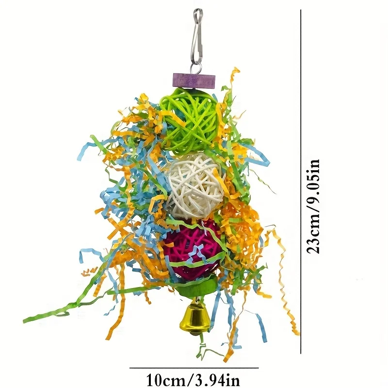3pcs Parrot Foraging Toy Pack-Engaging Interactive Play Experience, Challenges Natural Behavior, Bird Toys for Parrots