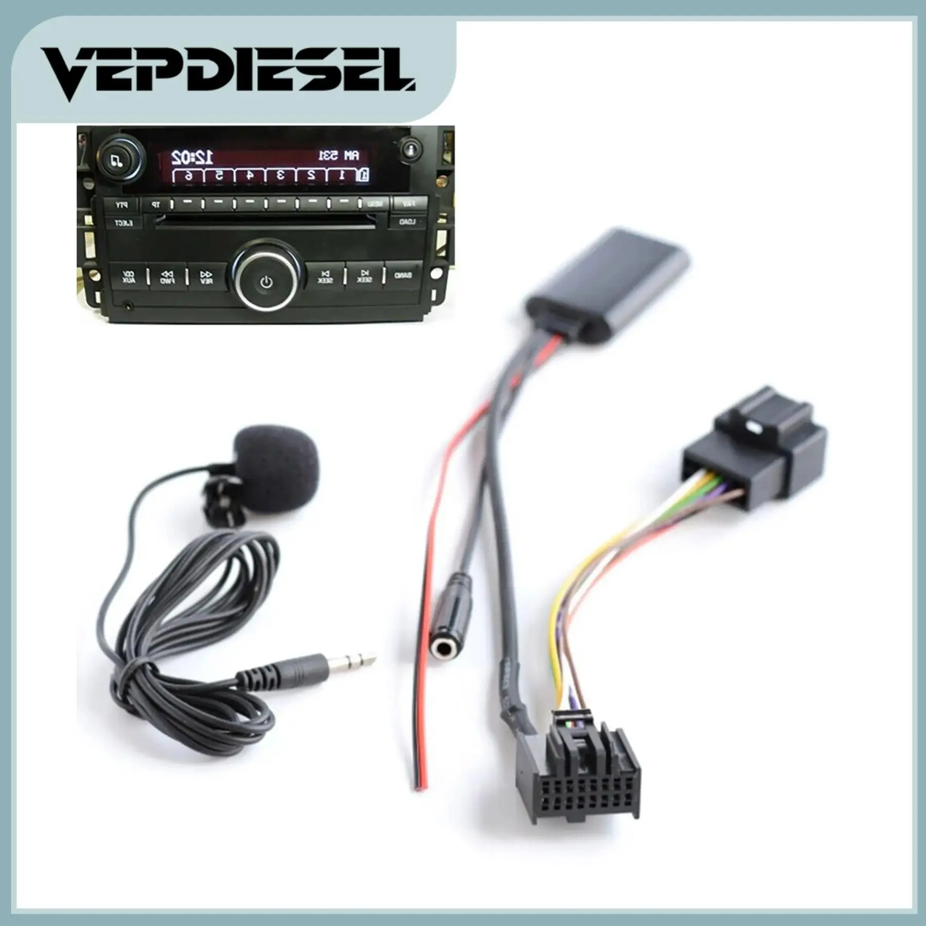 

Bluetooth Music hands-free Telephone MP3 Auxiliary Adaptor Cable Module for Saab 9-3 9-5 Automotive Electronic Replacement Parts