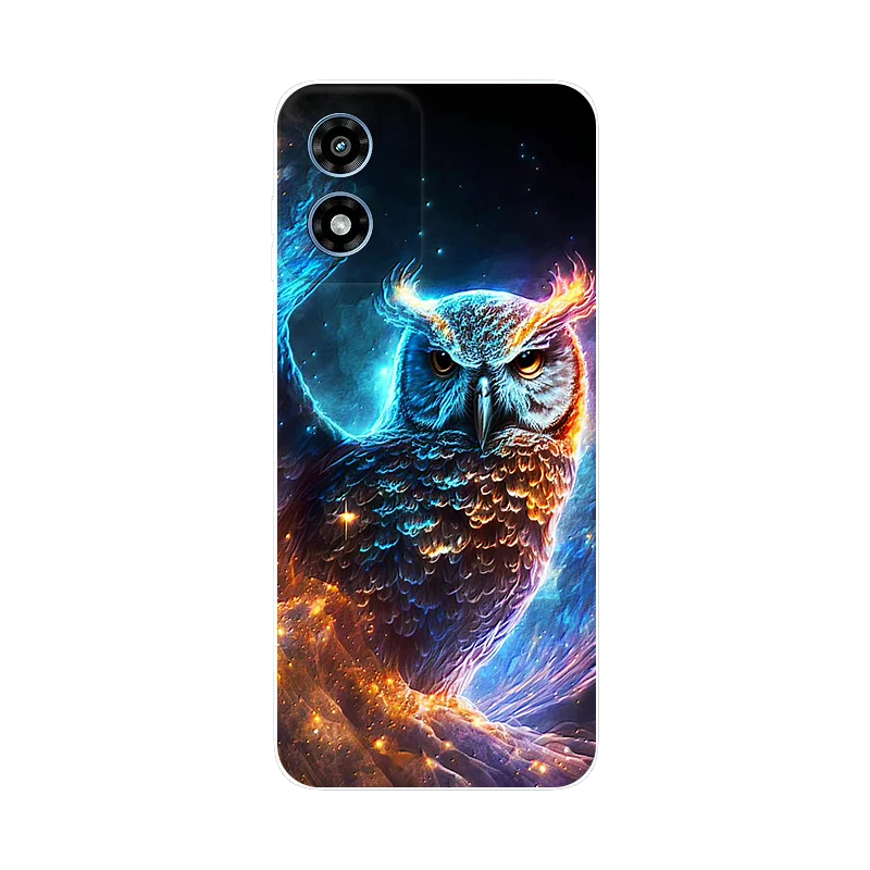 Leopard Panda Soft Silicone Protective Phone Case - Moto G Play Series