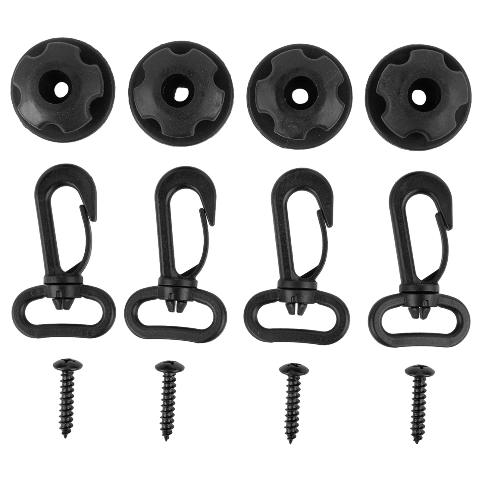 

Внутренние отделочные крючки, 4 шт., черные автомобильные аксессуары, автомобильные аксессуары, набор креплений с высокой вязкостью, пластиковые, практичные в использовании