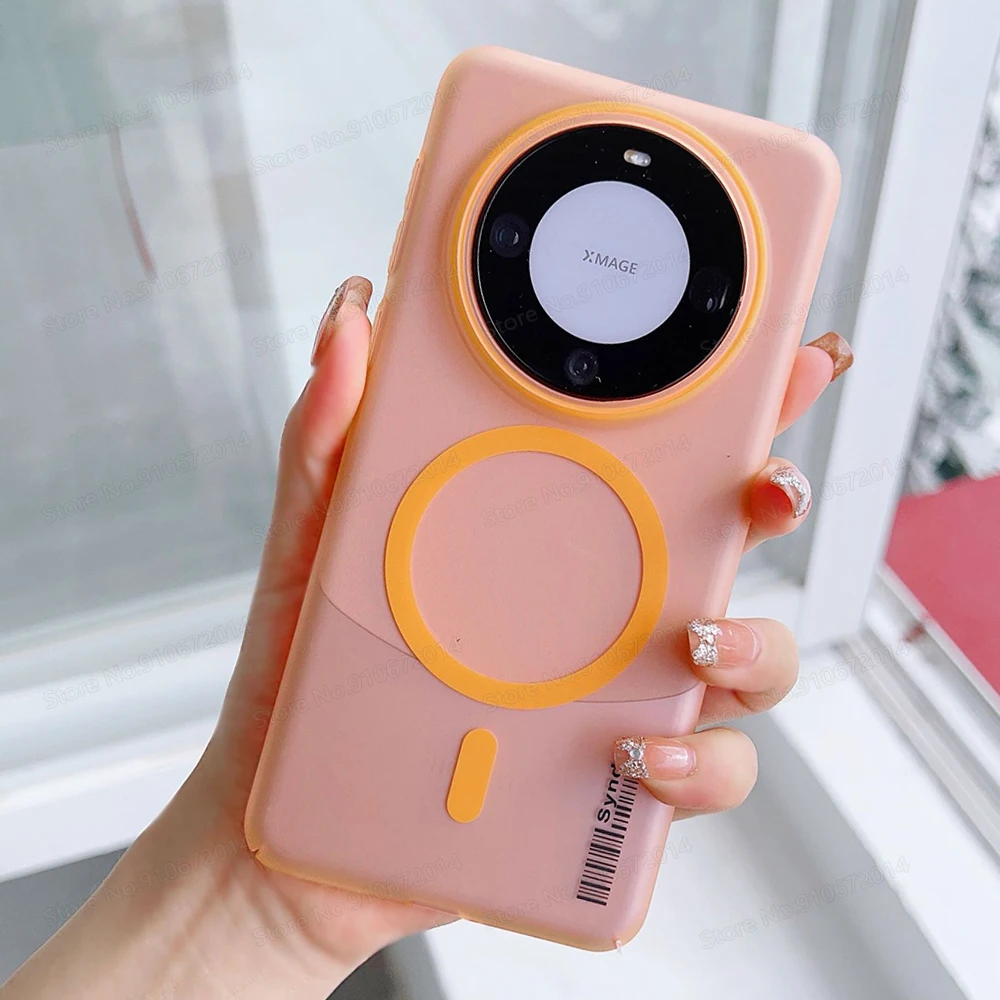 Matte Magnetic Translucent Phone Case Cover