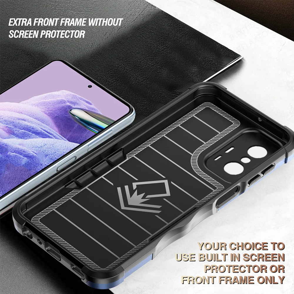 for Xiaomi redmi Note 12 Pro Plus 5G Case, Nillkin Slim case Protective  Cover with Camera Protector Hard PC TPU Ultra Thin Anti-Scratch Phone Case  for