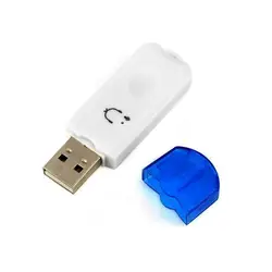 Mini USB Bluetooth-Compatible Stereo Music Receiver Wireless Audio Adapter Dongle Kit With Microphone For Speaker For Phone