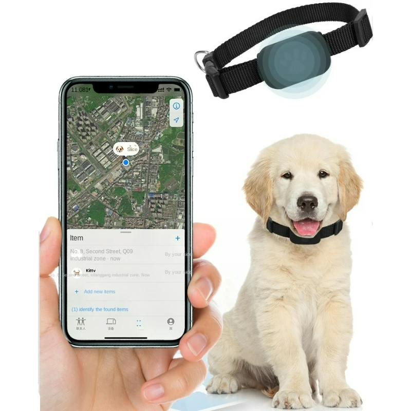 Waterproof Mini Dog Gps, Animal Tracking, Movement Alert Collars, Anti Lost Tracker for Cats and Puppies, Remote Global Locator