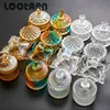 1PC Colorful Crystal Glass Acrylic Nail Cup for Liquid Powder Dappen Dish Lid Bowl Cups Holder Equipment Nail Accessories Tools 1