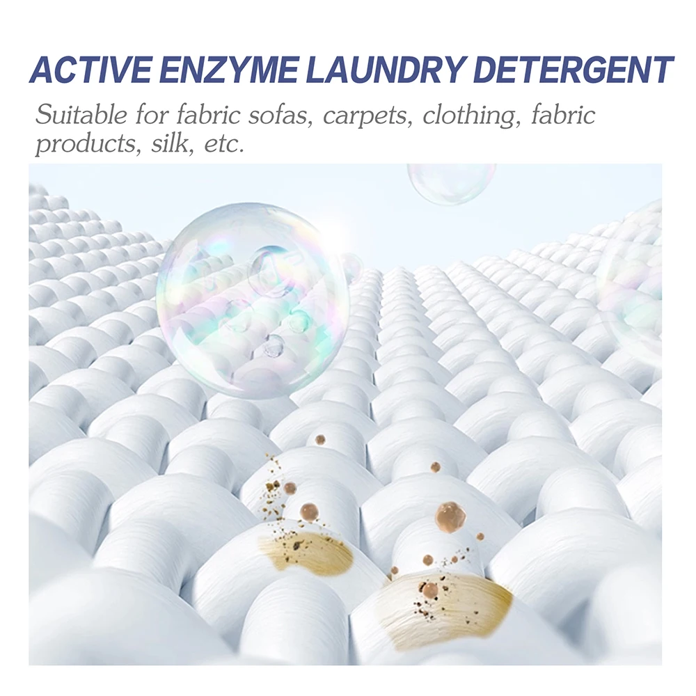 Active Enzyme Clothes Stain Remover 120ml Laundry Stain Removers Detergent Portable Clothing Removal Agents For Shirts