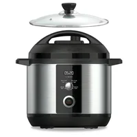 6QT Easy 3-in-1 Slow Cooker, Pressure Cooker, and Sauté Pot 1