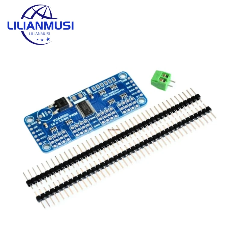 16 Canali 12-Bit Pwm/Servo Driver-I2C Interface-Pca9685 O Per Raspberry Pi Shield Module Servo Shield
