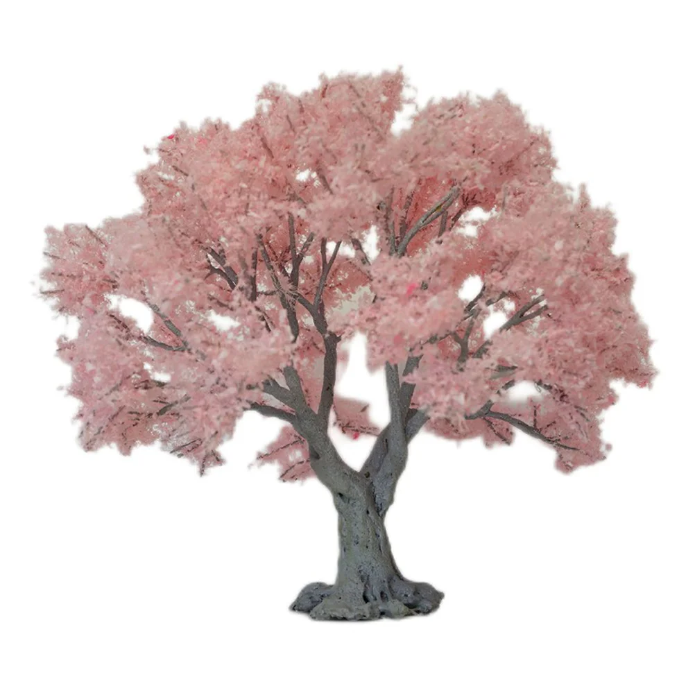

Model Tree Mini Landscape Decor Sand Table Home Decor Simulation Plant Silk Floss