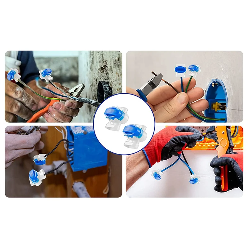 30PCS Cable Connectors for Robotic Lawnmowers, Waterproof Connection Cable Wire Connector with Gel Filling F