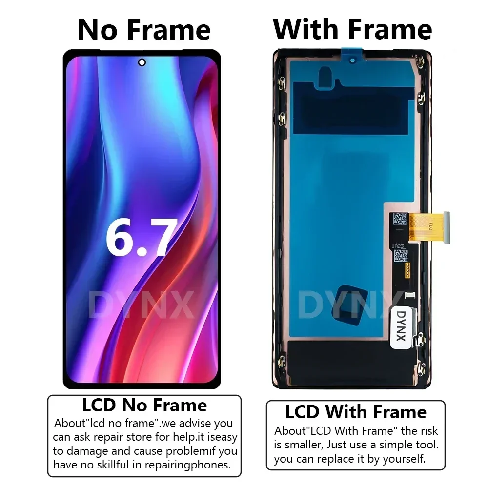 Écran OLED Complet Noir Pour Google Pixel 6 Pro – Neuf Sous Emballage D'origine