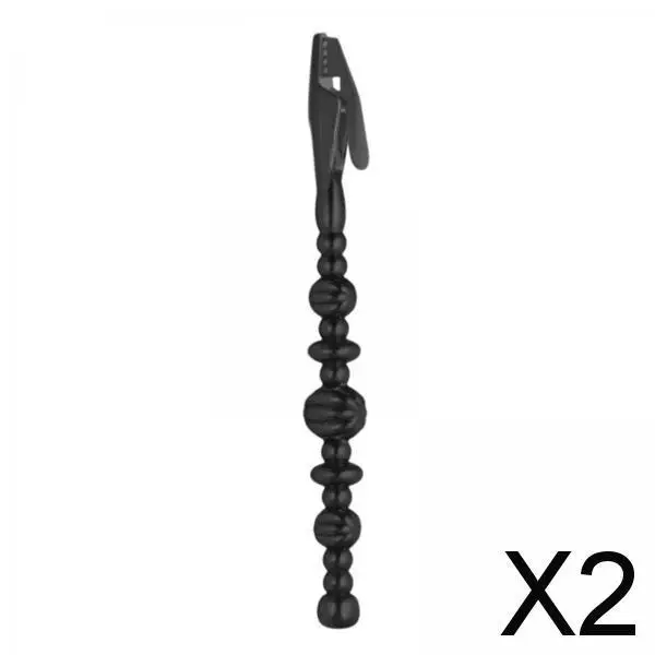 

2xBracelet Helper Fastener Mate Non Slip for Bracelets Watch Fixed Black