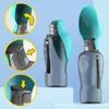 800ml Large Dog Portable Water Bottle High Capacity Outdoor Travel Drinking Foldable Bowl Labrador Golden Retriever Accessories 3